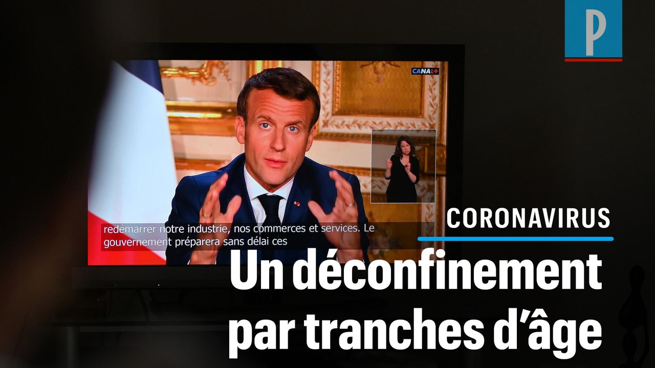 Emmanuel Macron  : "Les personnes les plus vulnérables, âgées devront restées confinées après le 11 mai"