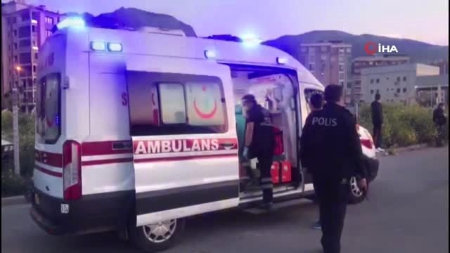 Takla atan araçtan burnu bile kanamadan kurtuldu