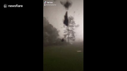 Shocking scene of Chattanooga tornado in Tennessee