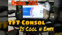 Duke 390 color TFT Display Explained