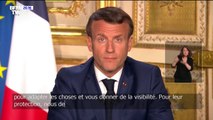 Emmanuel Macron demande aux personnes les plus vulnérables de rester confinées 
