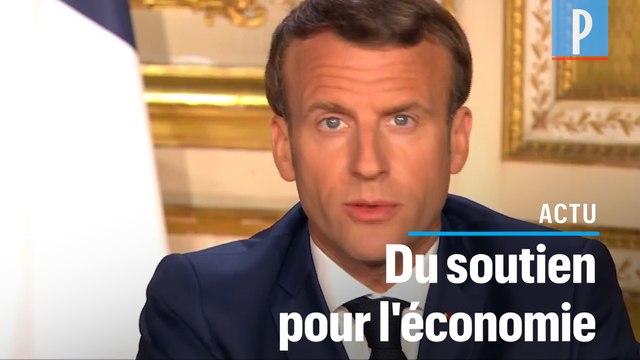 Aide aux familles modestes et aux entreprises... Comment Emmanuel Macron veut soutenir l'économie