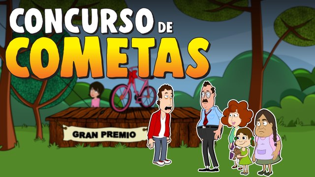 Familia López- CONCURSO DE COMETAS