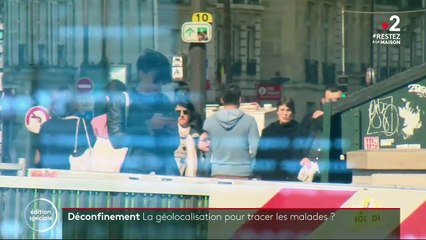 Coronavirus : la géolocalisation pour tracer les malades ?