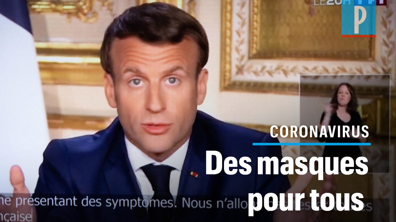 Masques, tests et essais cliniques... Les annonces d'Emmanuel Macron pour faire reculer le virus