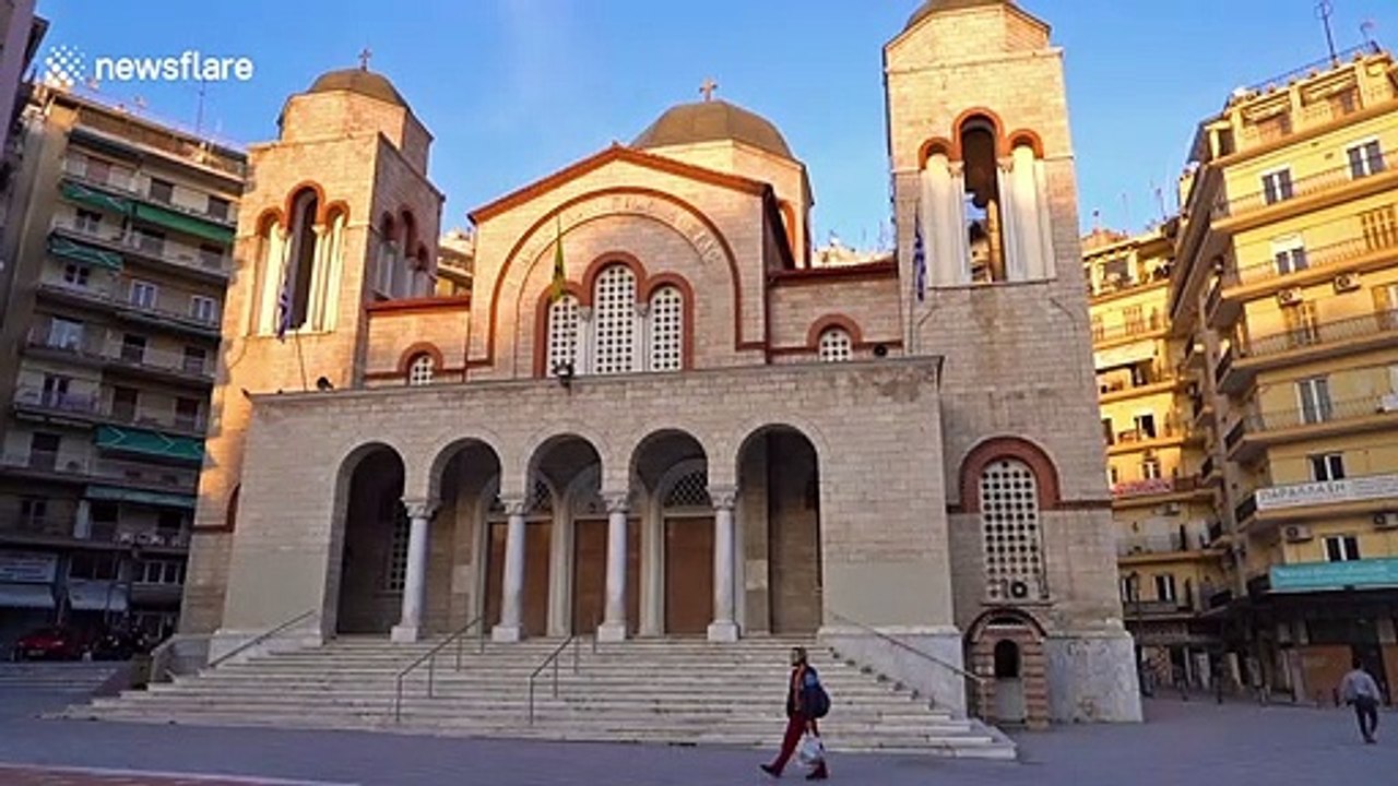 Greek Orthodox churches close during Holy Week amid coronavirus outbreak