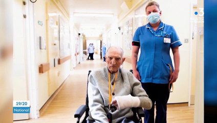 Coronavirus : un vétéran anglais de 99 ans sort guéri de l’hôpital