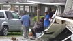 Helping neighbors after a tornado