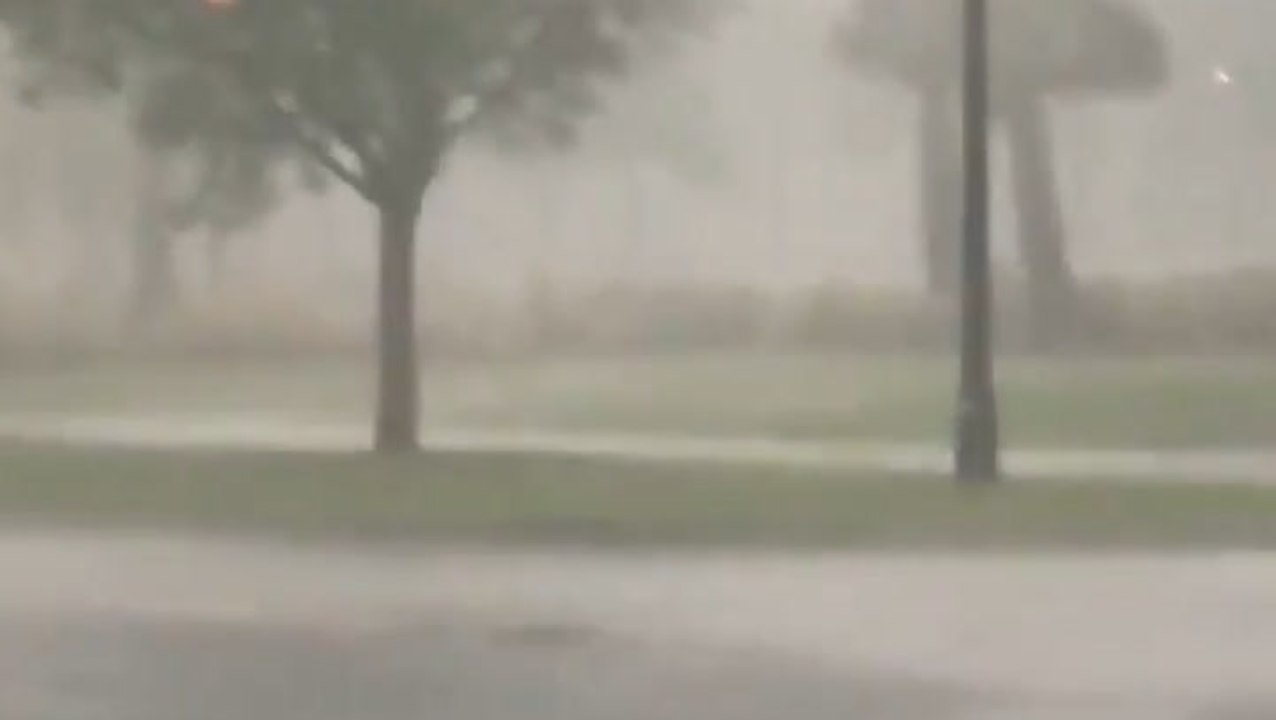 Gusty storms race through South Carolina