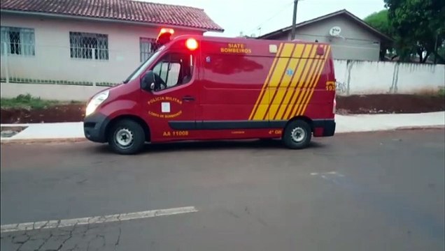 Homem sofre luxação em ombro após cair de andaime e é socorrido pelo Siate no Santo Onofre