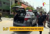 Breña: desinfectan comisaría y policías pasan pruebas de COVID-19