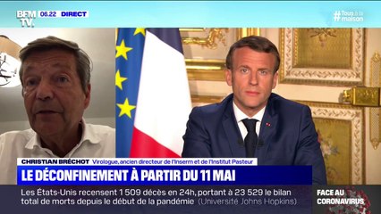 L'ancien directeur de l'Inserm juge "logique" un déconfinement progressif à partir du 11 mai