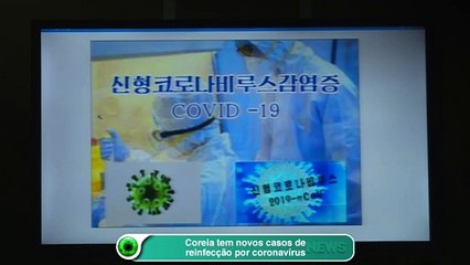 Coreia tem novos casos de reinfecção por coronavírus