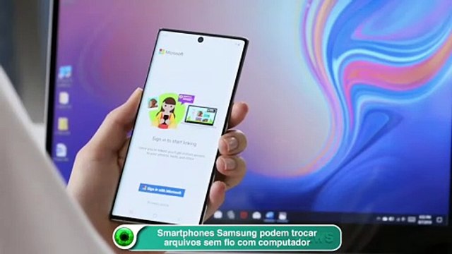 Smartphones Samsung podem trocar arquivos sem fio com computador