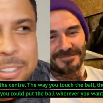 Beckham was the only Englishman who could play for Brazil - Brazil's Ronaldo