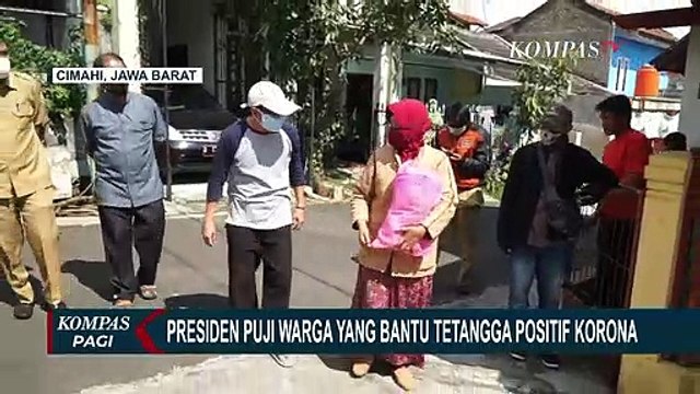 Bantu Tetangga Yang Jadi ODP Corona, Presiden Jokowi Beri Apresiasi Kepada Warga Cimahi Ini...