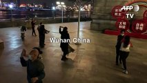 Wuhan’s dancing aunties and uncles take back the streets as lockdown lifted