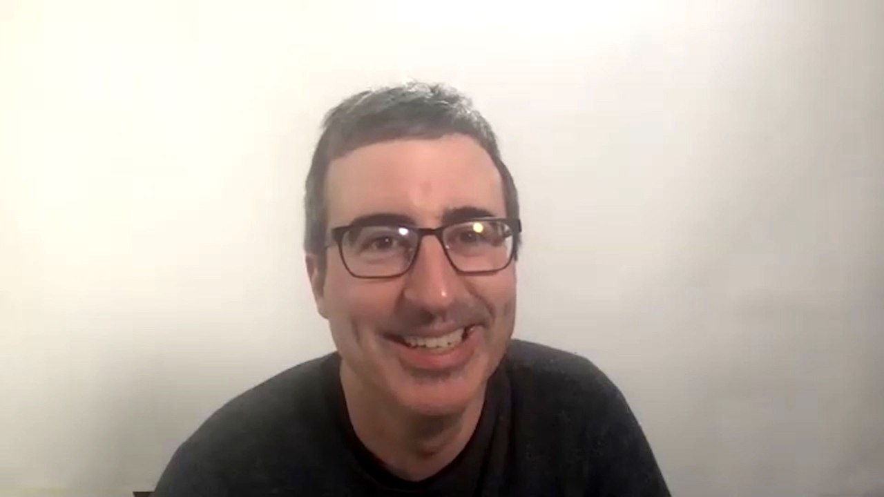 John Oliver Can Talk to Anyone Except Athletes