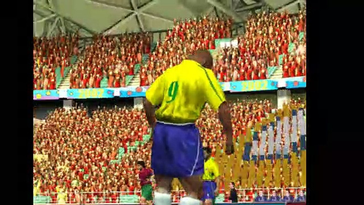 2002 fifa world cup  game ps2 friendly match Brazil vs Portugal 12/04/2020