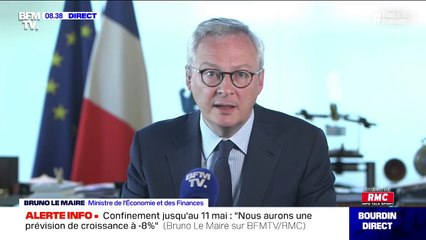 Bruno Le Maire: "Aujourd'hui, plus de 900.000 entreprises bénéficient du fonds de solidarité"