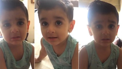 ஊரடங்கை கடைபிடிக்க கூறும் சிறுவன்... வைரலாகும் வீடியோ