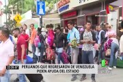 Peruanos que regresaron de Venezuela piden ayuda al Estado
