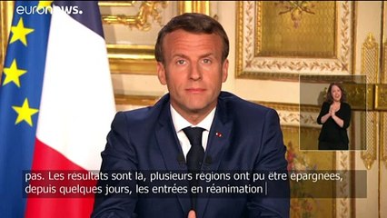 Macron: blocco prorogato fino all'11 maggio
