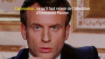 Coronavirus : ce qu’il faut retenir de l’allocution d’Emmanuel Macron