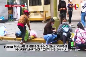 Familiares de detenidos piden que sean evacuados de carceleta por temor a contagios