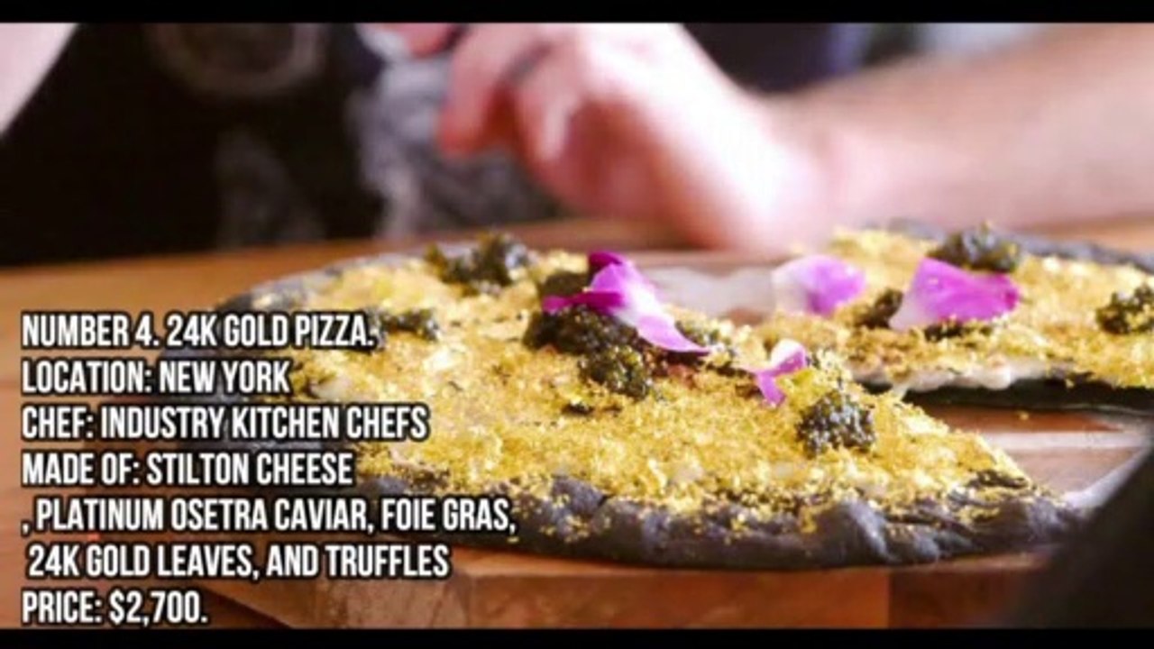 Top 10 expensive food in the world , you should know in 2020.