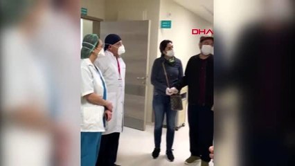 BURAK AKKUL VE EŞİ ALKIŞLARLA TABURCU OLDU