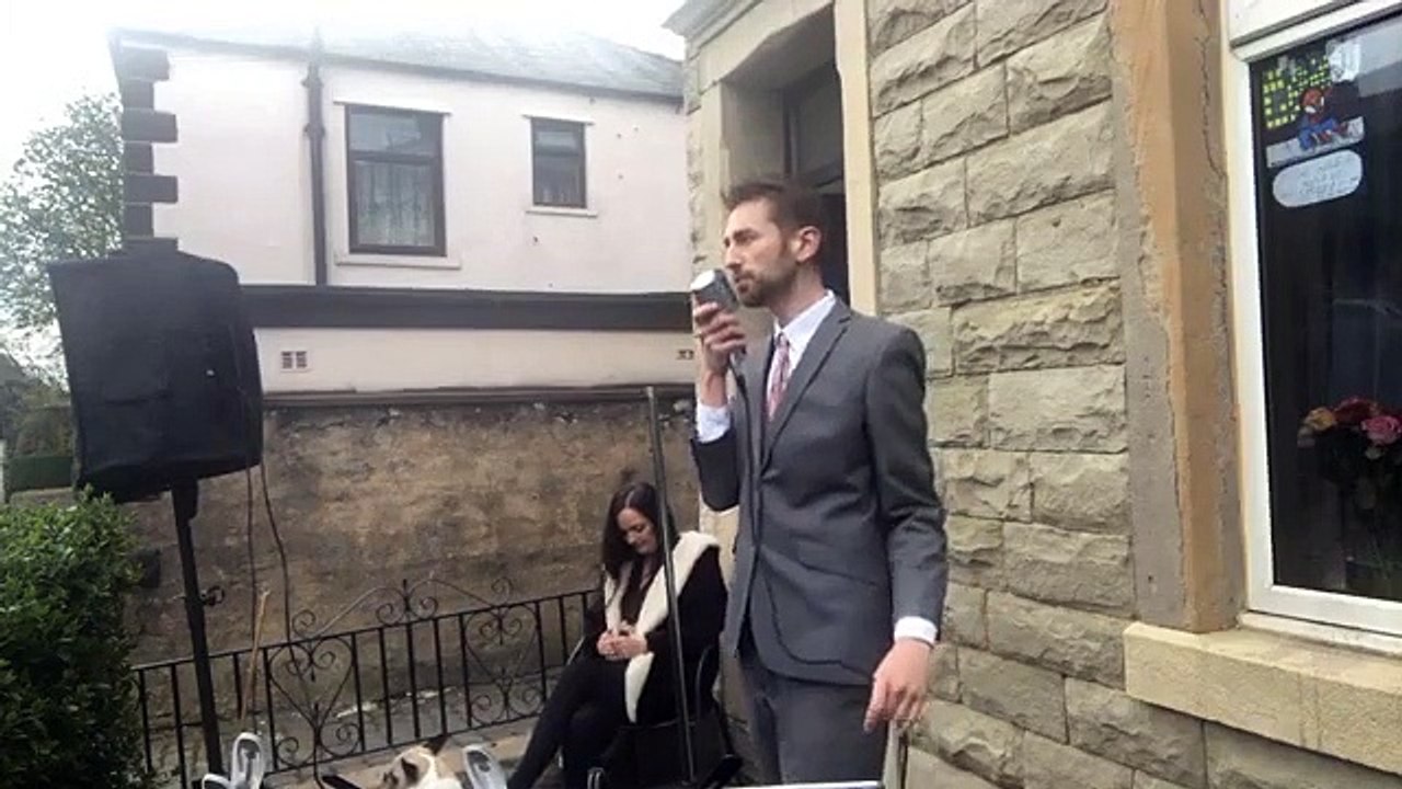 Arthur Geldard perfomed live on Easter Sunday