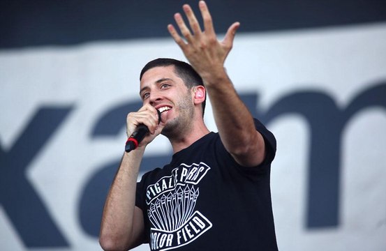 Example says Ed Sheeran's dad threatened to punch him