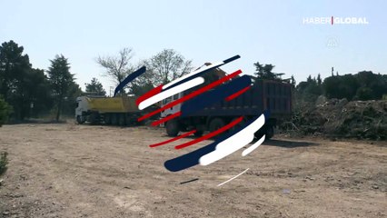 Derince'ye yapılacak koronavirüs hastanesinin arazisi hazırlandı