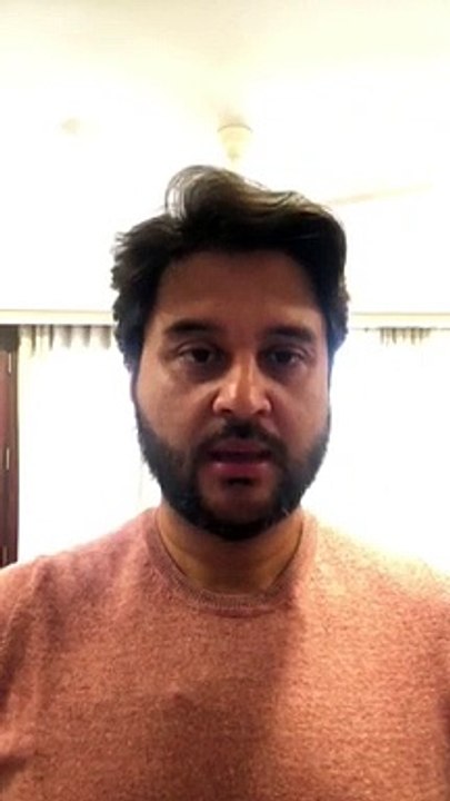ज्योतिरादित्य सिंधिया ने की देशवासियों से अपील,...