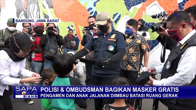 Sosialisasi Bahaya Virus Corona dan Pembagian Masker ke Anak Jalanan