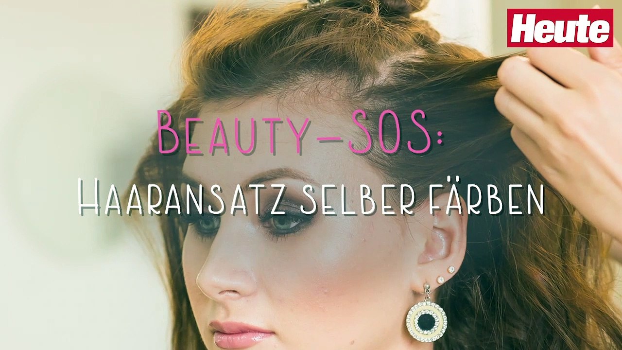 Beauty-SOS: Haaransatz einfach selber färben