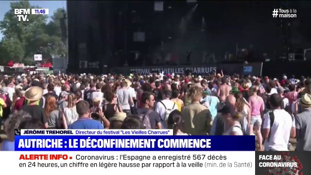 Le directeur des Vieilles Charrues estime que ça paraît complètement impossible d'organiser le festival cette année