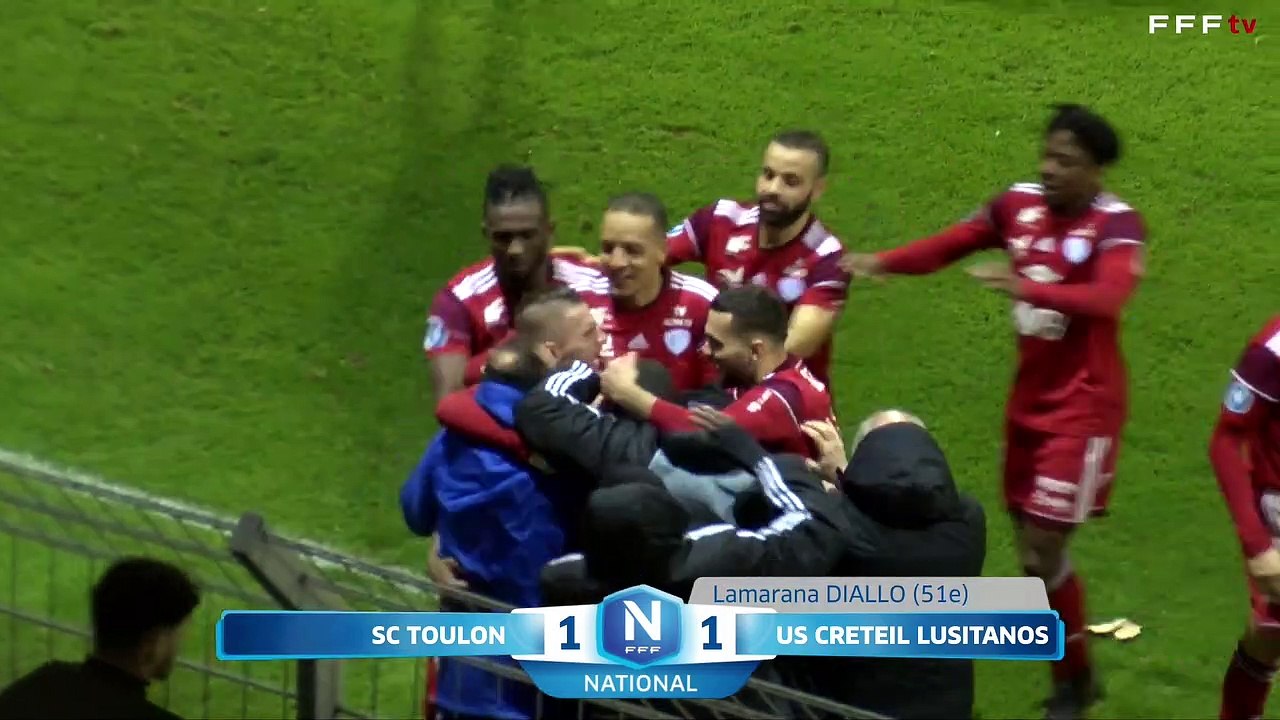 SC Toulon 1-2 USCL J25 National FFF 19/20
