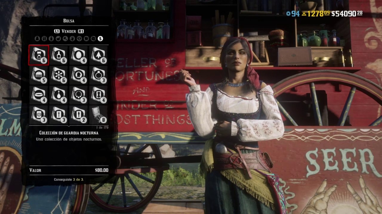 Red Dead Redemption 2 Online Localización de Objetos Colección de Guardia Nocturna (Nuevas Ubicaciones de la colección)