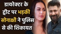 Sonakshi Sinha hits back at Vivek Agnihotri after he shares her pic from an old shoot | FilmiBeat