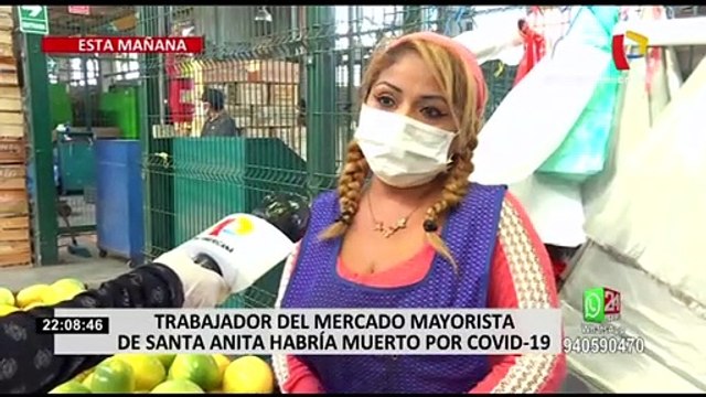 Santa Anita: Comerciantes del Mercado Mayorista piden pruebas de descarte del Covid-19