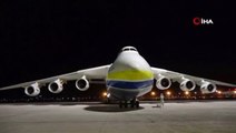Dünyanın en büyük kargo uçağıyla Çin'den Polonya'ya tıbbi malzeme