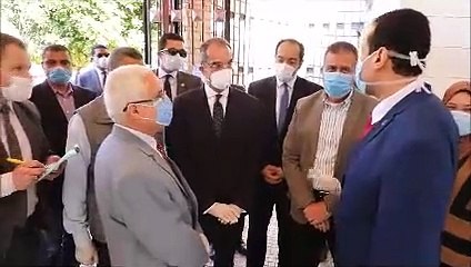 محافظ المنوفية ووزير الاتصالات يتابعان آليات صرف منحة العمالة غير المنتظمة