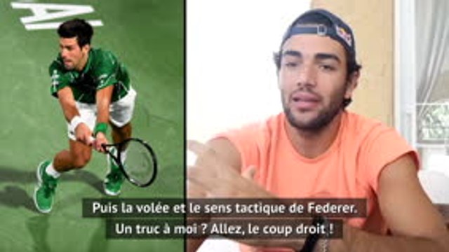 ATP - Mental de Nadal, sens tactique de Federer, revers de Djoko : Berrettini donne le portrait-robot de son joueur idéal