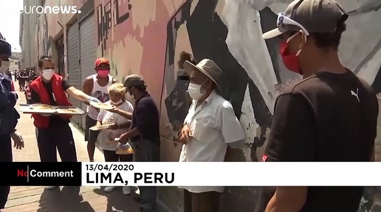 COVID-19 makes life tougher for homeless in Lima