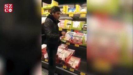 Corona salgını sırasında mide bulandıran video: Bu adamı yakalayın