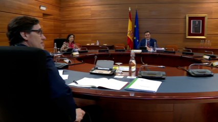 Sánchez preside el Consejo de Ministros