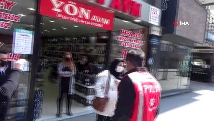 Afgan uyruklu kıza sokağa çıkma cezası