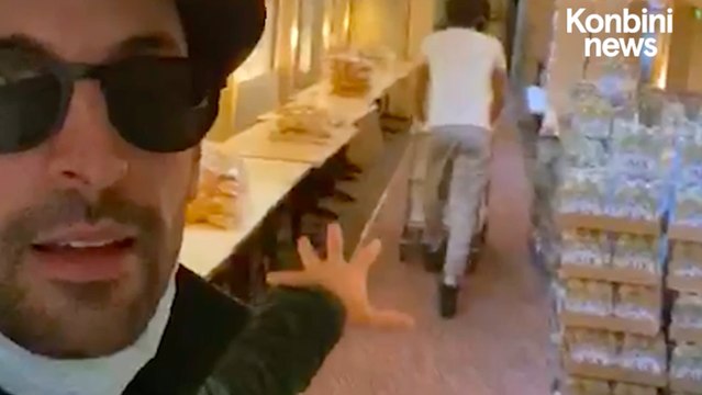 JR et l'Action Refettorio : livrer des paniers repas pour les SDF durant le confinement